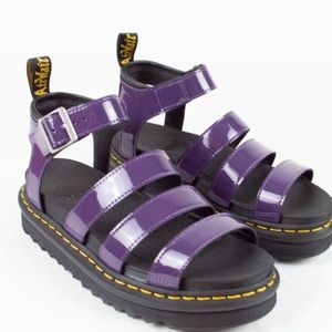 💜Purple Blarie Dr. Martens Sandals💜